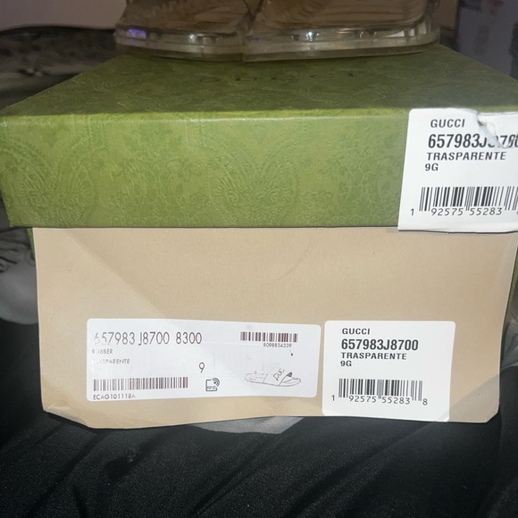 COPY - Clear Gucci slides - Picture 4 of 4